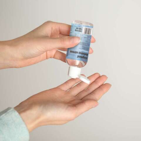 Anwendungsbeispiel Desinfektion von Händen