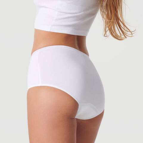 Damen Perioden Hipster Seitenansicht