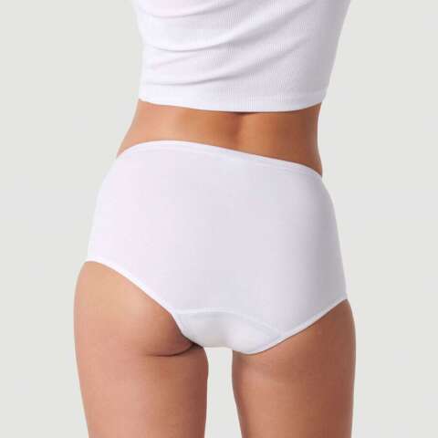 Damen Perioden Hipster Rückansicht