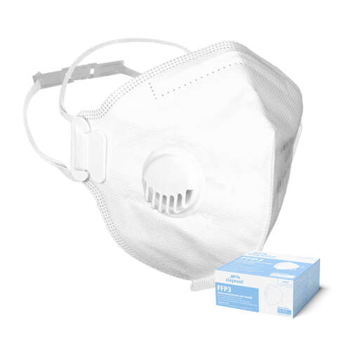 5x FFP3 Atemschutzmaske mit Ventil