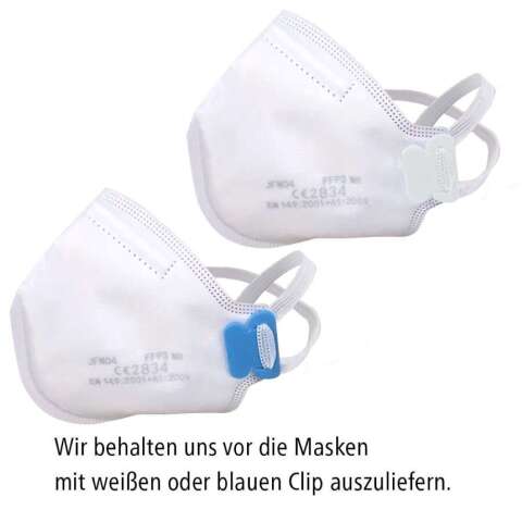 Masken mit verschiedenen Clips