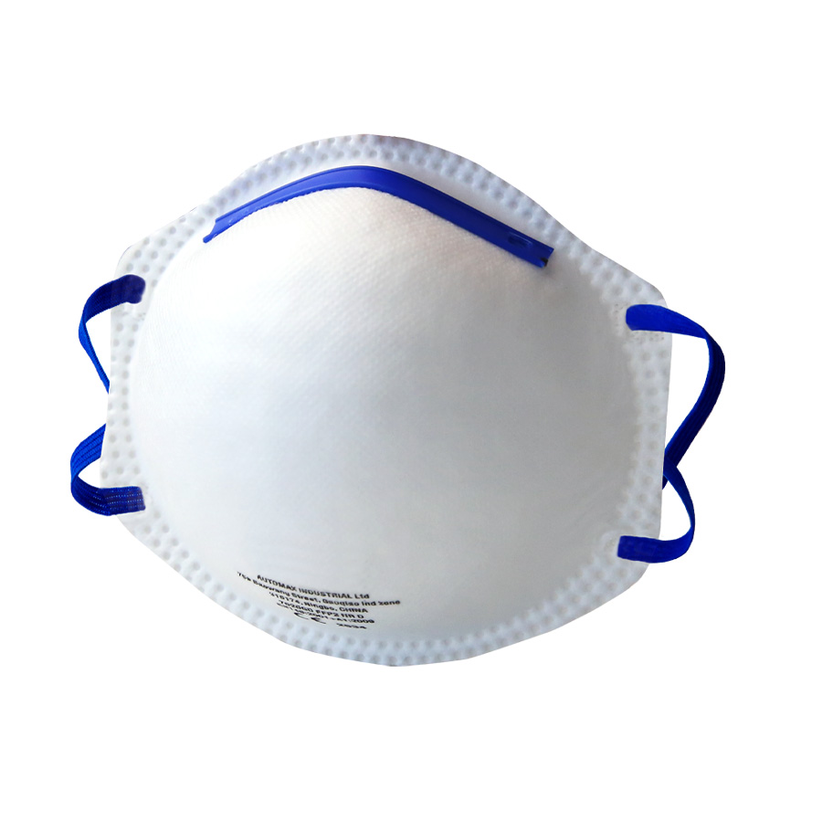 FFP2 Atemschutzmaske vorgewölbt ohne Ventil